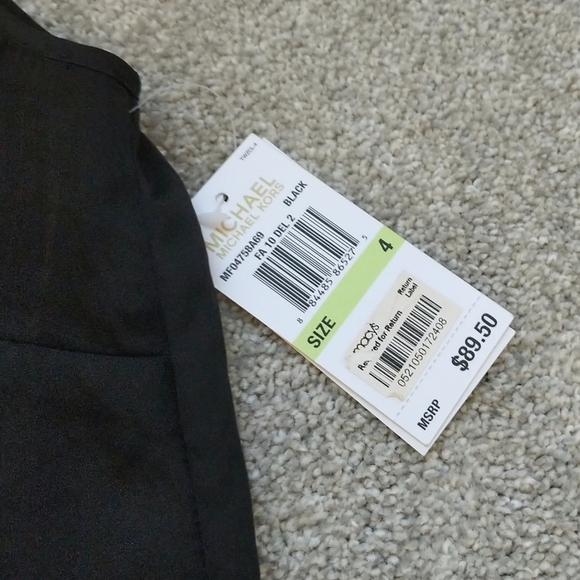 NWT Michael Kors Ruffle Tank Top 4 XS - Picture 4 of 5